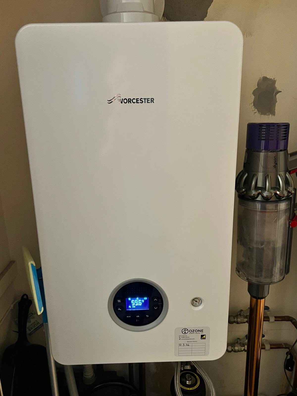 Worcester Bosch combi boiler installation
